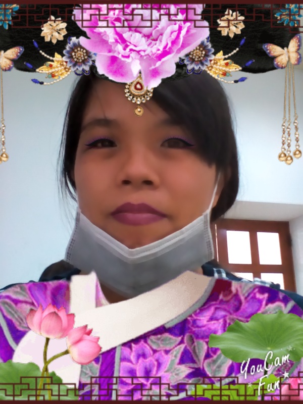 學員利用特效拍出自己美機相片