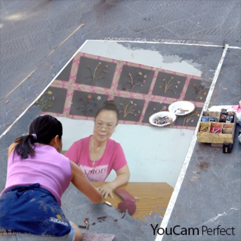 房如有人將我畫到海報上!真好玩!