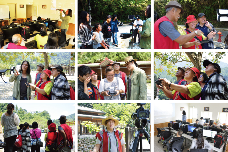 聽從講師引導，學會使用空拍機