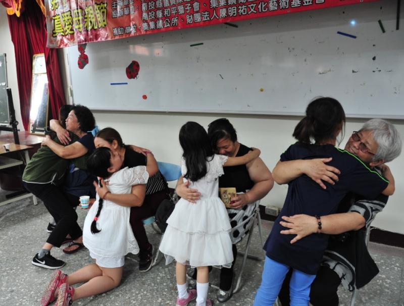 感恩母親的畫面