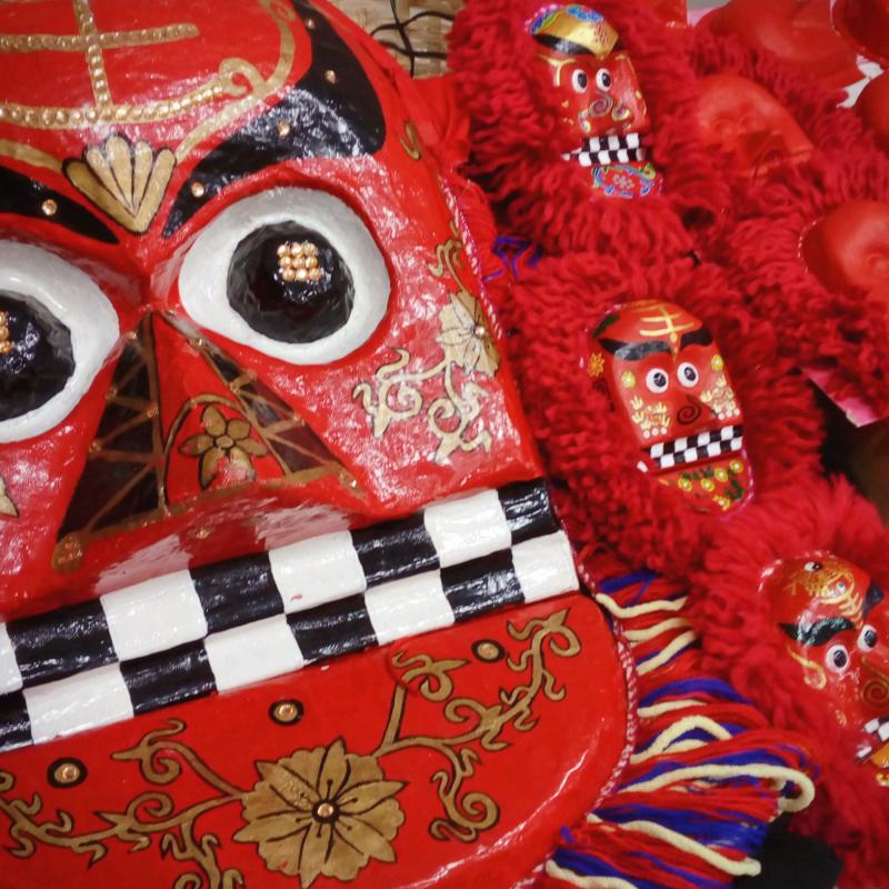 金獅傳統紙塑工藝-封面照