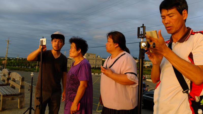 通霄海堤    架腳架用手機拍攝縮時影片-封面照