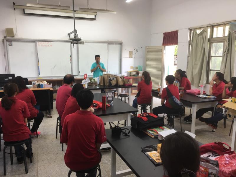 阿農兄與台積電志工