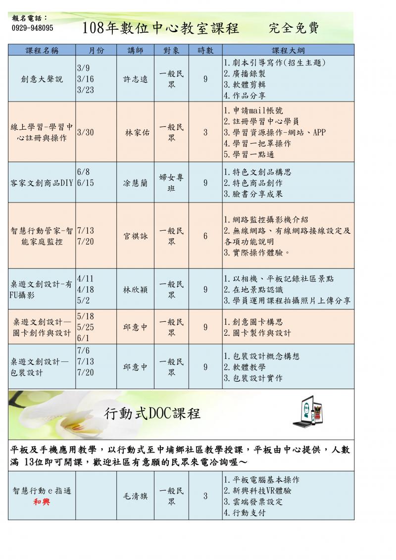 輔導團隊課程表-封面照