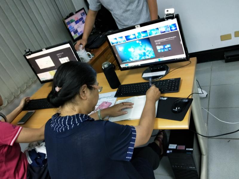 鳳儀總是準時來上課的學員