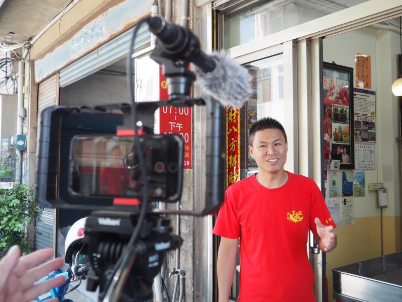 採訪王記鑫魚丸店王老闆