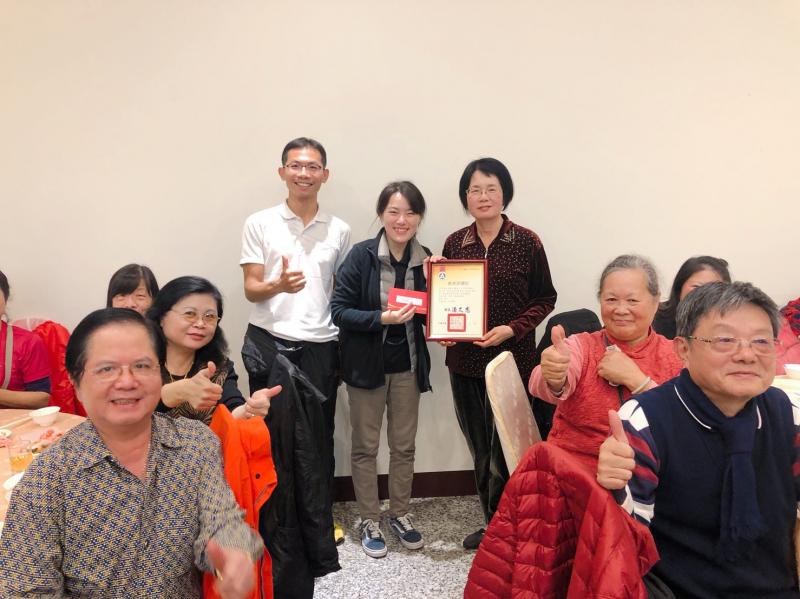 頒發從DOC看台灣 數位創作大賽佳作