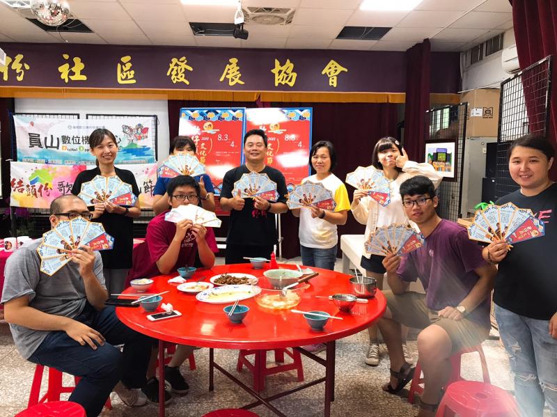 輔導團協助員山直播，推廣社區歌仔戲節慶活動