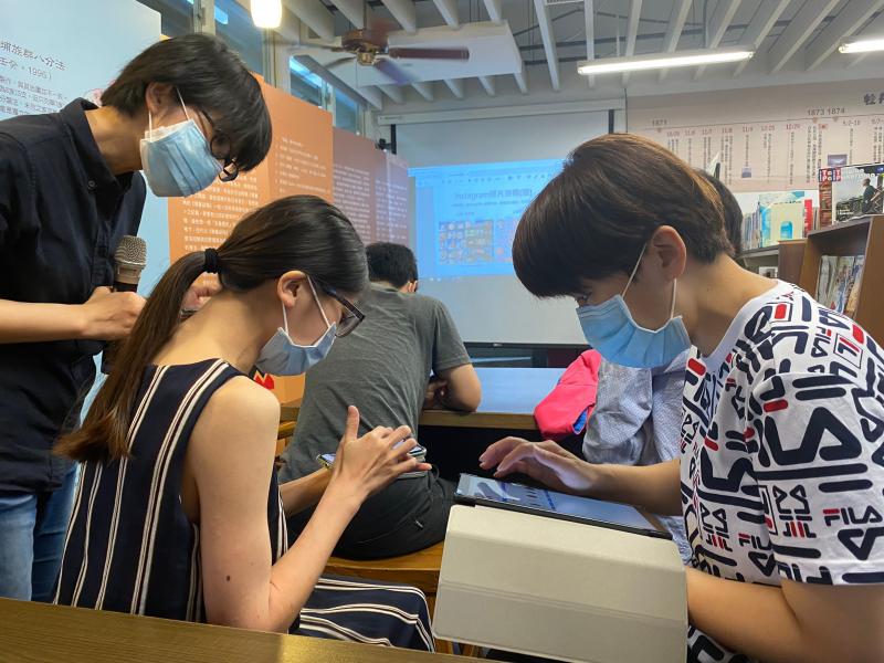 學員分享自己的社群網站
