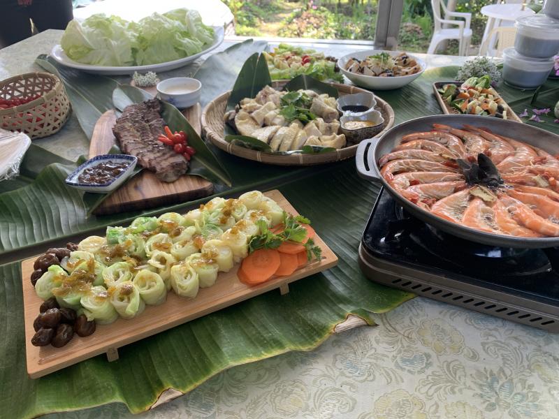 國姓鹿茸大餐共有10道菜，每道菜都富含國姓特色及故事性。