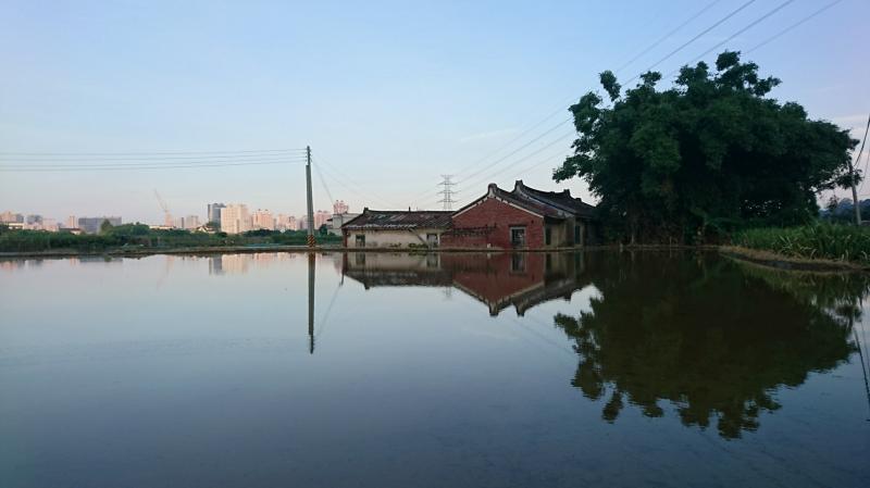 芎林 DOC 學員林賜霞作品-「呼應」。