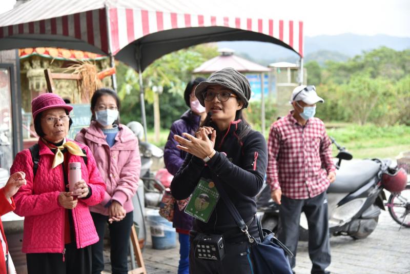 參訪「金牌農村」南埔社區。