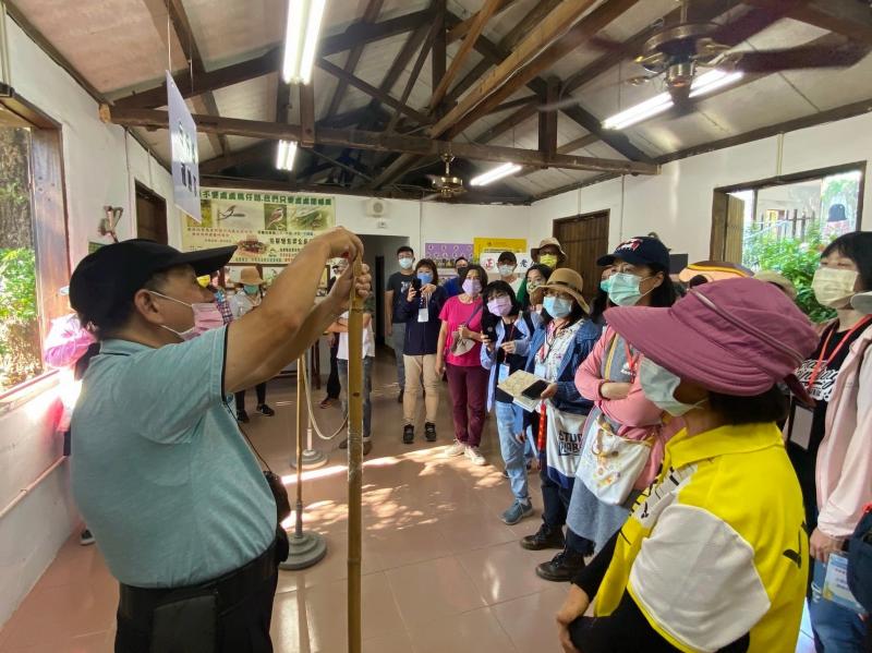 來自高屏地區各大旅行社派員參加踩線團體驗遊程。