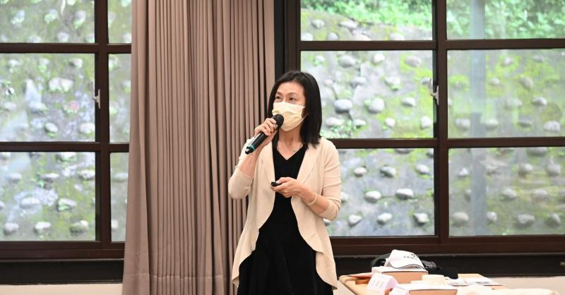明基基金會執行長暨竹苗 DOC 輔導團隊計畫主持人陳哲妮。