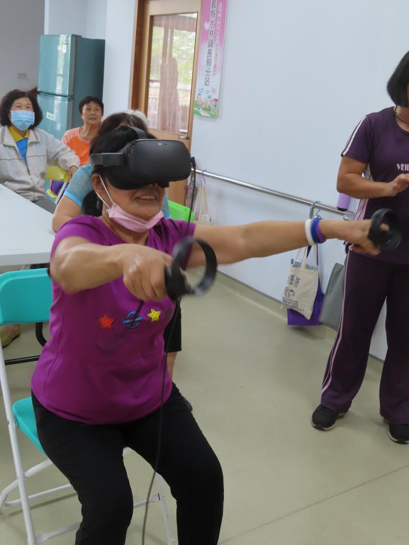 VR是最新體驗唷!