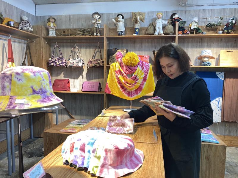 靚染工坊職人曾春蘭的學習感言