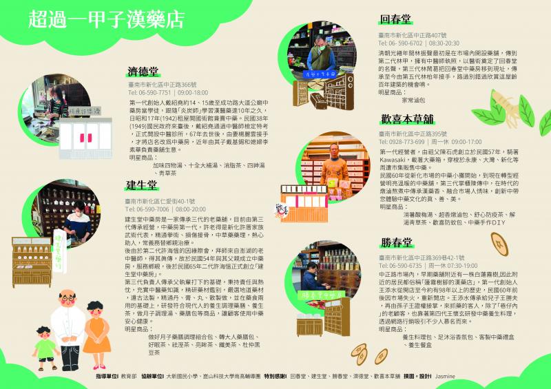 超過一甲子漢藥店