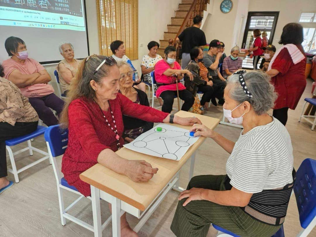 秀林長輩開心玩團康活動