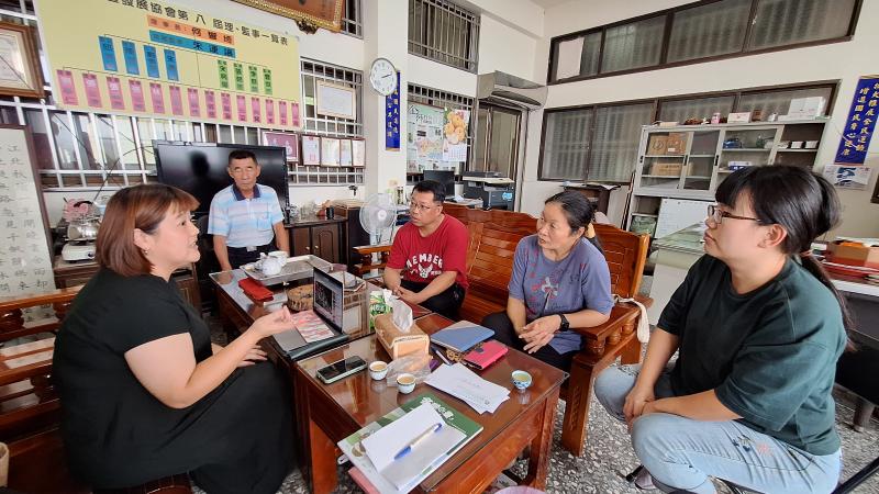 鹿滿DOC結合竹崎鄉公所社會課拜訪金獅社區