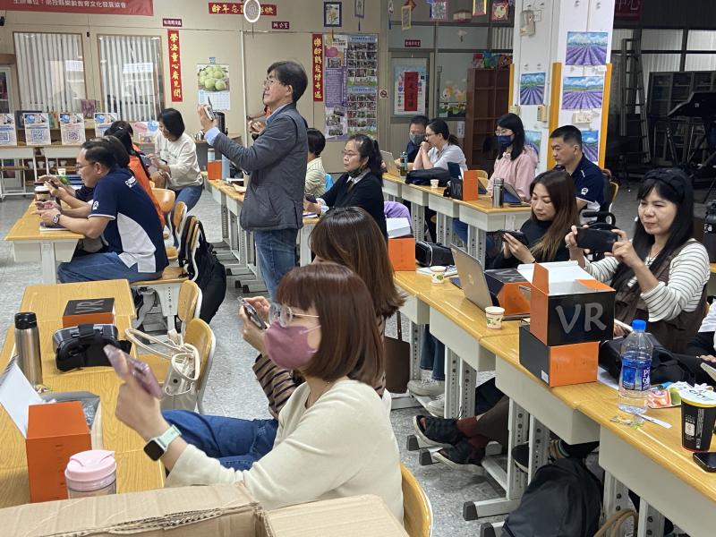 VR360導覽講座大家完成自己的演練作品