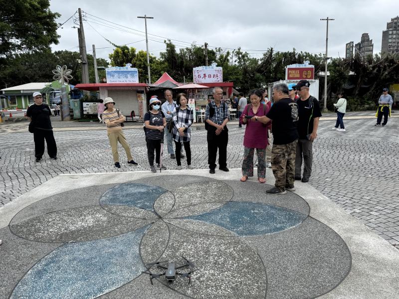 學員正式操作空拍機