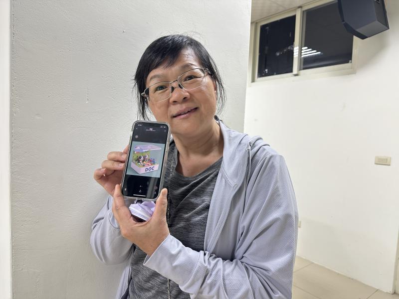 學員展示用AI生成的圖片