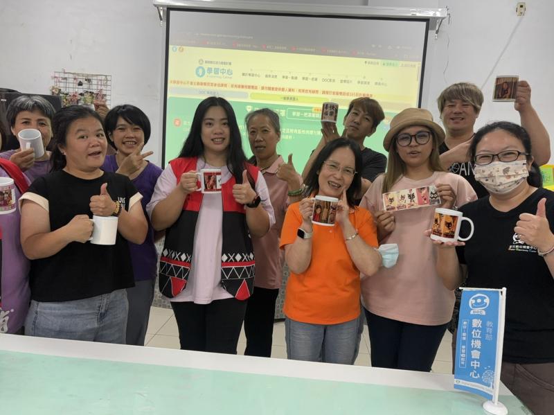 大家上完課程一起展現成果