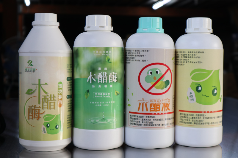 木醋液延續木材價值,不只除臭清潔,更為農作帶來自然守護力。