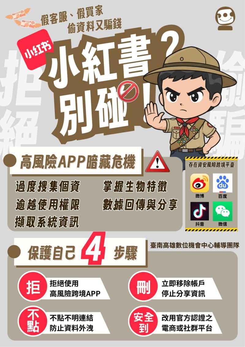 防詐宣導：滑小紅書、抖音、IG好好玩？ 但你不可不知的隱藏詐騙陷阱........