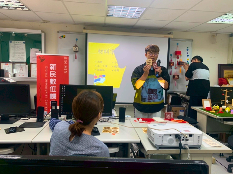 3D列印結合雷雕教學現場