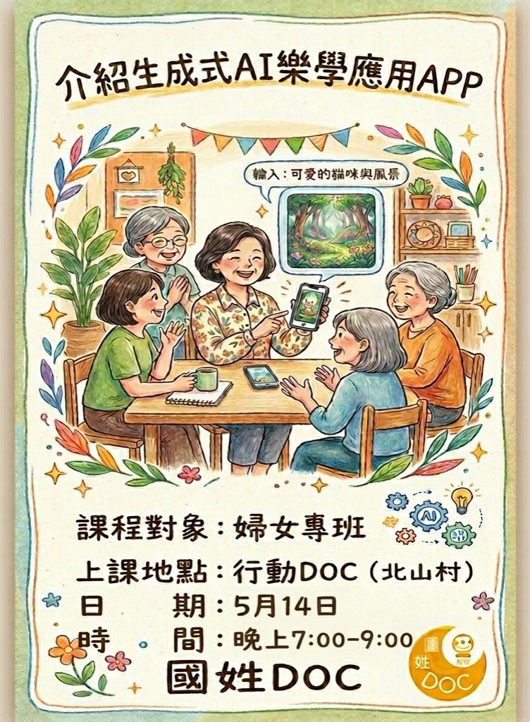 介紹生成式 AI 樂學應用APP
