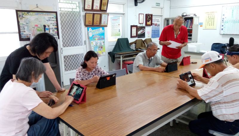 我來開課 我來學習平板囉