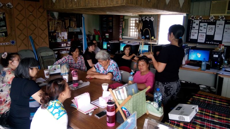 北林社區李美玲老師是行銷社區的專家，特地到卓溪DOC上課分享