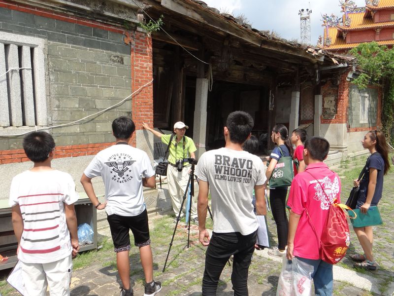 講師分享古厝的故事