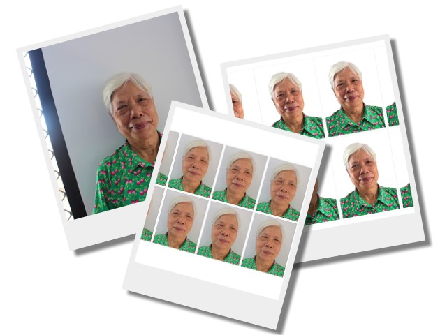 學員郭麗蓉自製大頭照