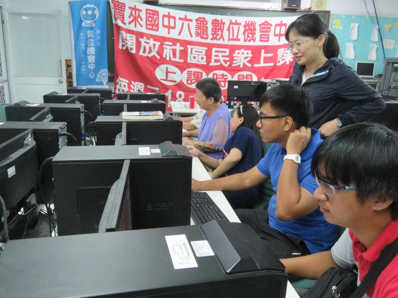 學員上課練習情形