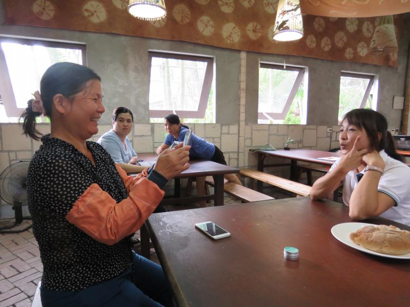 學員上課練習情形