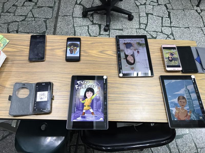 老師教大家使用照相軟體與修圖軟體