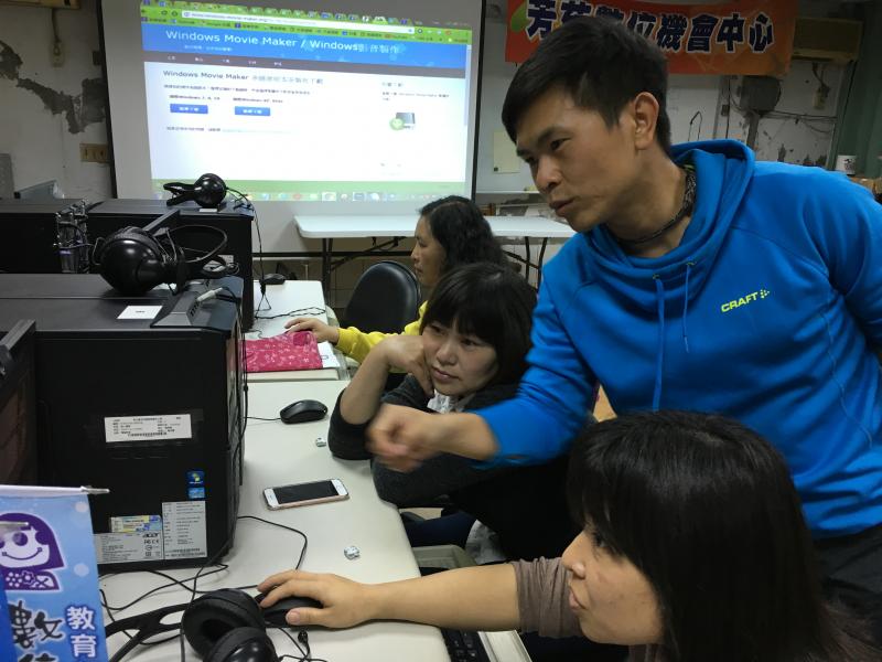 講師指導學員操作