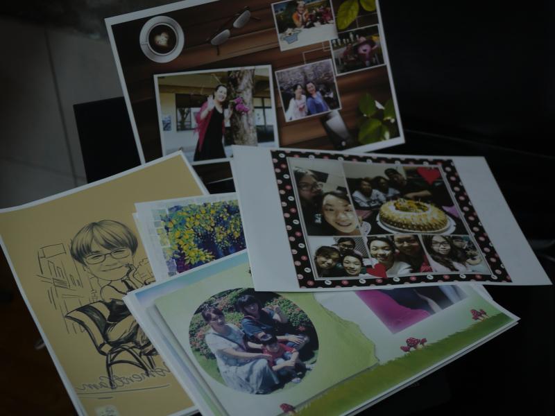 編輯好的作品, 等待印出!