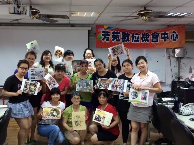 學員與編輯作品大合照