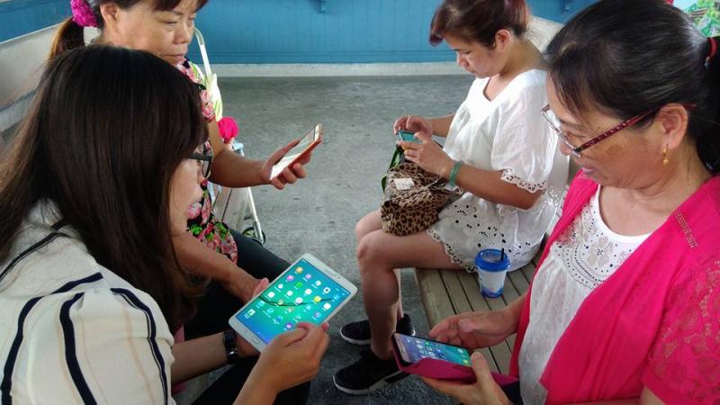 老師耐心教學的態度，讓學員感動不已。所以學習更多收穫更多。