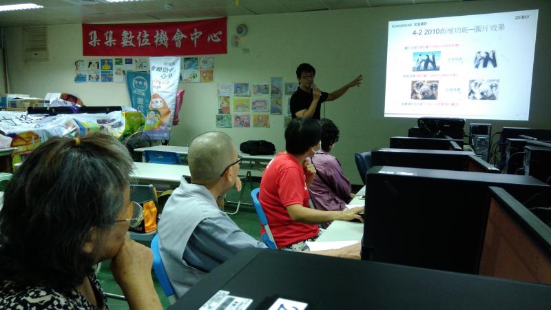 黃老師細心的講解