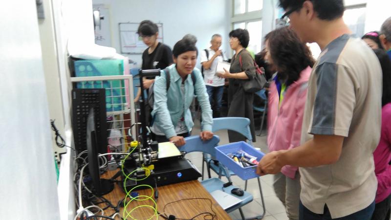 學員提問中。