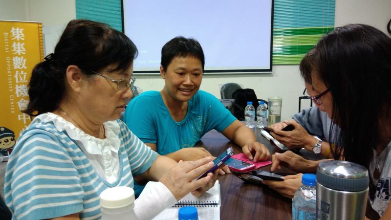 學員不懂馬上解答，讓大家有信心。