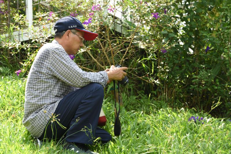 帶領學員外拍記錄學習