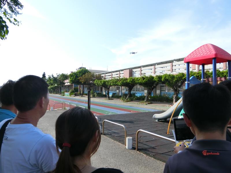 學員學習空拍機技巧