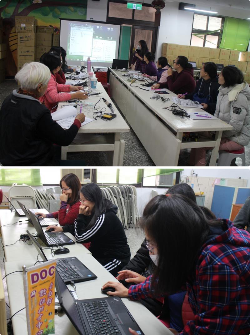 學員開始電腦製圖及交件列印