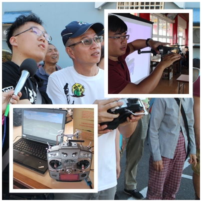 最後一堂課就要到實地來俯瞰我們偉大的建物-龍