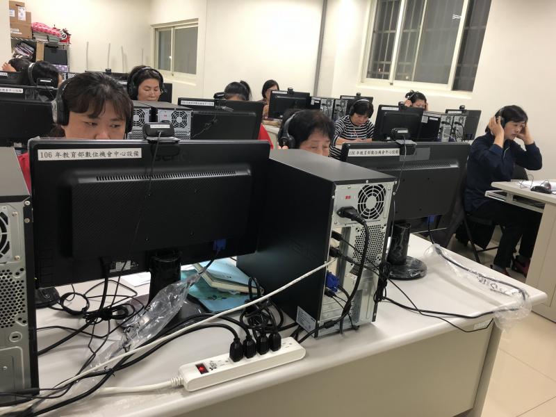 學員上課的狀況